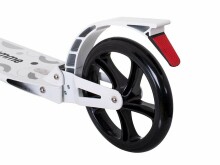 Ikonka Art.KX3978 GIMMIK AILO folding city scooter 200mm wheels shock absorber front rear white