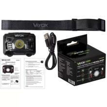 Ikonka Art.KX3908 LED headlamp rechargeable headlamp with motion sensor VA0020 VAYOX