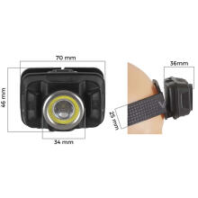 Ikonka Art.KX3907 LED lukturis uzlādējams lukturis ar kustības sensoru XTE 5W+COB 10W VA0025 VAYOX