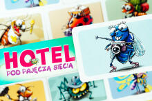 Ikonka Art.KX4762 MUDUKO Hotel under the Spider's web family game 5+