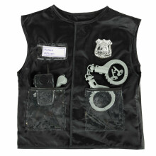 Ikonka Art.KX4297 Karnevāla kostīms policista kostīmu komplekts 3-8 gadus veciem bērniem