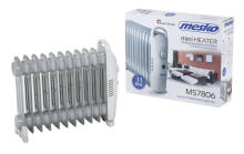 Ikonka Art.KX4117 Mesko MS 7806 Oil heater 11 ribs electric temperature control 1200W