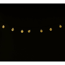 Ikonka Art.KX4970 Solar garden lights balls 7m 50LED warm white