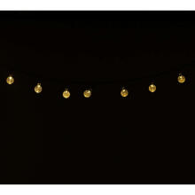 Ikonka Art.KX4970 Saules dārza apgaismojums bumbiņas 7m 50LED silti balta