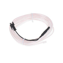 Ikonka Art.KX4956_2 LED apkārtējais apgaismojums automašīnai / automašīnas USB / 12V lente 3m balta