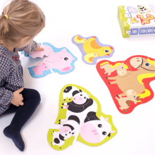 Banana Panda Hands at Play Farm Animals Art.33685 Puzle  (22gab.)