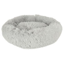 Ikonka Art.KX4105 Dog bed cushion plush couch mat playpen 60cm grey