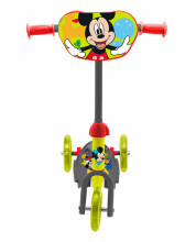Disney Mickey 3-wheel Kids Scooter Art.59933 Green Bērnu trīsriteņu skūteris