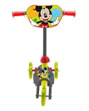 Disney Mickey 3-wheel Kids Scooter Art.59933 Green Bērnu trīsriteņu skūteris