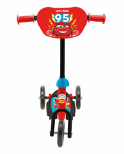 Disney Cars 3-wheel Kids Scooter Art.59963 Bērnu trīsriteņu skūteris
