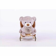 Toma Rocking  Chair Art.WJ-658R Bear Mīksts šūpuļzirdziņš ar muguriņas atbalstu (Šupuļzirgs)