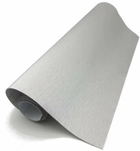 Ikonka Art.KX10372 Foil roll metallic brushed grey1,52x30m