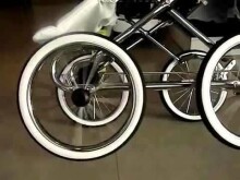Emmaljunga Wheel 360mm Chrome Deluxe Chassi 360mm Art.R1645 колесо для коляски 14 collas