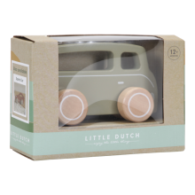 Little Dutch Wooden Van Art.LD7002 Olive  Bērnu koka mašīna