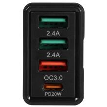 Ikonka USB 3.0+PD32W Art.KX4243 lādētājs