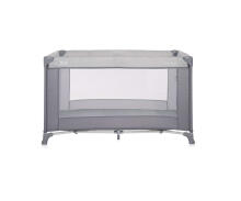 Lorelli Torino Baby Cot  Art.10080452213 Grey Striped Bērnu manēža - ceļojumu gultiņa