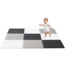 Ikonka Puzzle Art.KX4505  Bērnu daudzfunkcionālais grīdas paklājs puzle no 9 elementiem