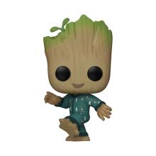 FUNKO POP! Vinyl Figure: I Am Groot - Groot in PJs (dancing), 8 cm