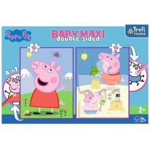 TREFL PEPPA PIG Baby Maxi puzzle, 10x2 pcs