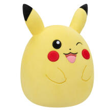 SQUISHMALLOWS Pokemon plīša rotaļlieta Winking Pikachu, 25 cm
