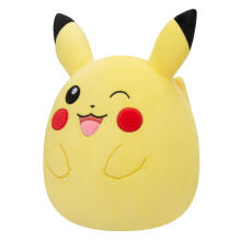 SQUISHMALLOWS Pokemon plīša rotaļlieta Winking Pikachu, 25 cm