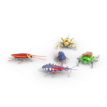 HEXBUG Interaktīvā rotaļlieta Nano reālistiskās vaboles, 5-paka