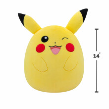 SQUISHMALLOWS Pokemon plush Winking Pikachu, 35 cm