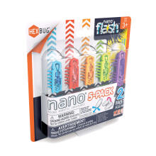HEXBUG Interaktīvā rotaļlieta Nano vaboles ar gaismiņām, 5-paka