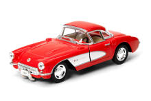 KINSMART Miniatūrais modelis - 1957 Chevrolet Corvette, izmērs 1:34