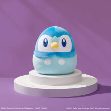 SQUISHMALLOWS Pokemon plīša rotaļlieta Piplup, 35 cm