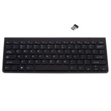 Ikonka Art.KX5112 Smart TV bezvadu tastatūra melna