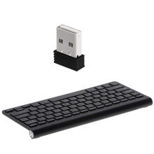 Ikonka Art.KX5112 Smart TV bezvadu tastatūra melna