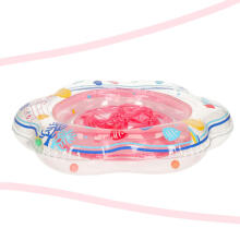 Ikonka Art.KX6793_2 Inflatable wheel with seat for children pink