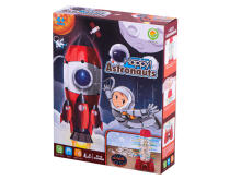 Ikonka Art.KX5342_1 Astronauta kapsula bier arkādes spēle sarkana