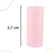 Ikonka Art.KX4214 Termopapīra ruļļi mini printerim 5.7cmx3m 3 gab. krāsains