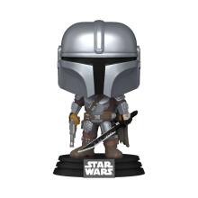FUNKO POP! Vinila figūra: The Mandalorian - Mando w/Darksaber