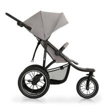 KinderKraft Helsi 2 Art.KSHELS00GRY0000 Dust Grey Pastaigu rati/ratiņi