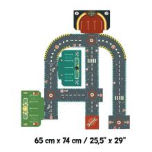 DJECO Crazy Motors Art.DJ05497 Giant Puzzle City Circuit Пазл 24 гигант Дорога