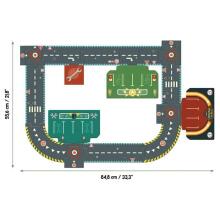 DJECO Crazy Motors Art.DJ05497 Giant Puzzle City Circuit Пазл 24 гигант Дорога
