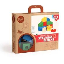 V-Toys Stacking Blocks Art.K-12 Деревянные кубики