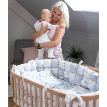 ComfortBaby Smart Trip 5 in 1 Art.00082003-GX Grey Apaļa Daudzfunkcionāla gulta 5 vienā
