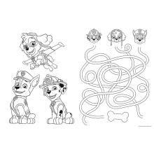 TREFL PAW PATROL Super Maxi puzle, 24 gab.