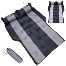 Ikonka Art.KX5300 Inflatable mattress car bed 180x120cm black