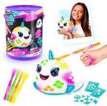 CANAL TOYS Airbrush Plush - Neona Squish Pals krāsošanas komplekts