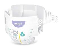 HAPPY Junior Extra Art.158706 autiņbiksītes 6 izmērs 15+kg 48gab.