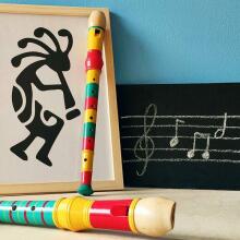 Svoora Wooden Flute Art.SV14006 Музыкальная Игрушка дудочка