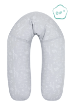 Fillikid Nursing pillow Art.407-77 Safari Grey Многофункциональная подушка для беременных и кормящих (190 cm)