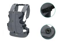 Fillikid Front Carrier Art.Z-06-17 Grey Bērnu ķengursoma 2 vienā ( 3,5 līdz 15kg)