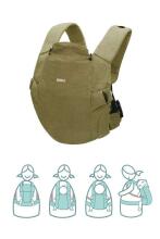 Fillikid Front Carrier Art.MC03-54 Green Сумка переноска кенгуру 2 в 1 ( 3,6 до 15 кг)