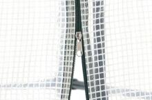 Ikonka Art.KX3843 Garden greenhouse vegetable tunnel tomato film white 200 x 77 x 168/146 cm